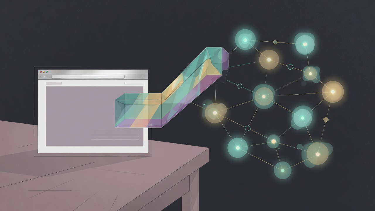 Browser gateway to a private agent network