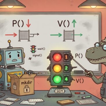 I used mkdir as a lock — a coding agent admits the semaphore lesson